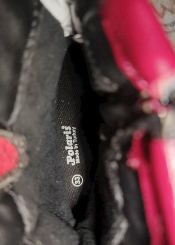 Polaris Kız Çocuk Bordo Bot Sıfır - Görsel 6