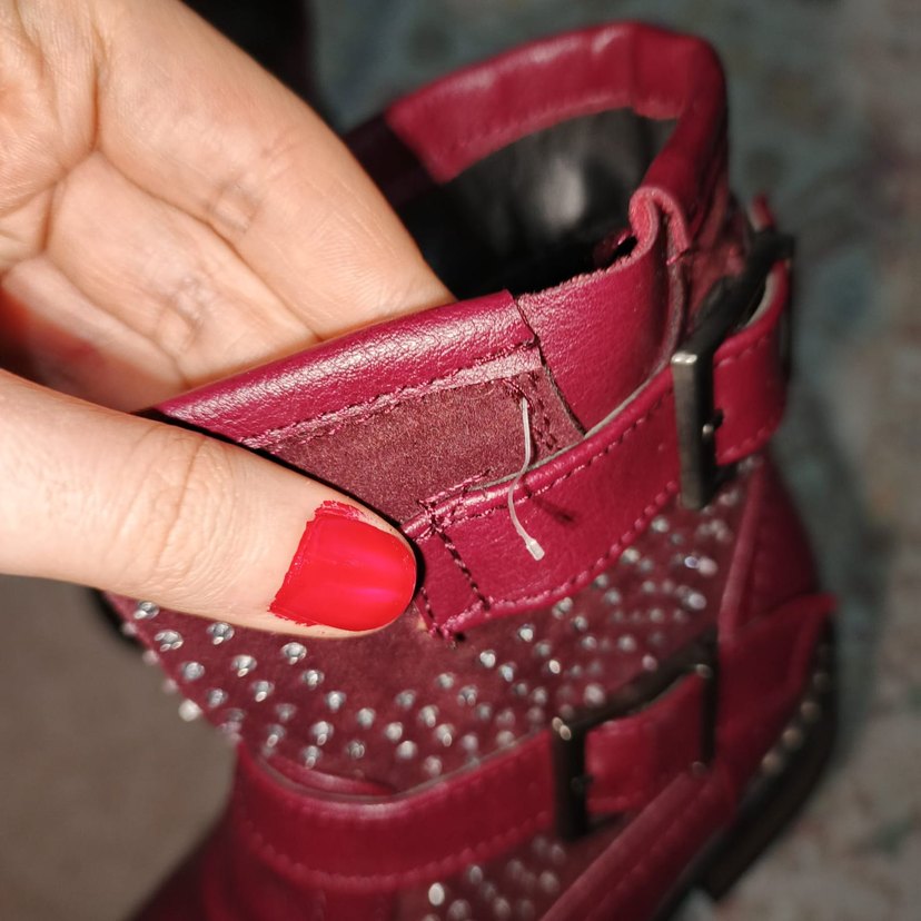 Polaris Kız Çocuk Bordo Bot Sıfır - Görsel 3