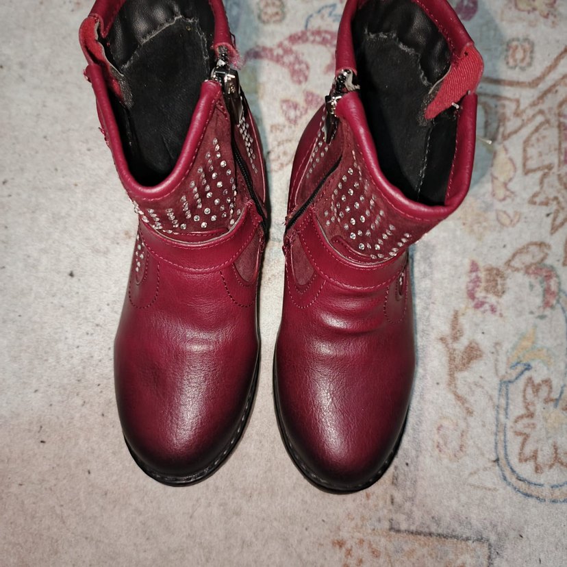 Polaris Kız Çocuk Bordo Bot Sıfır - Görsel 2