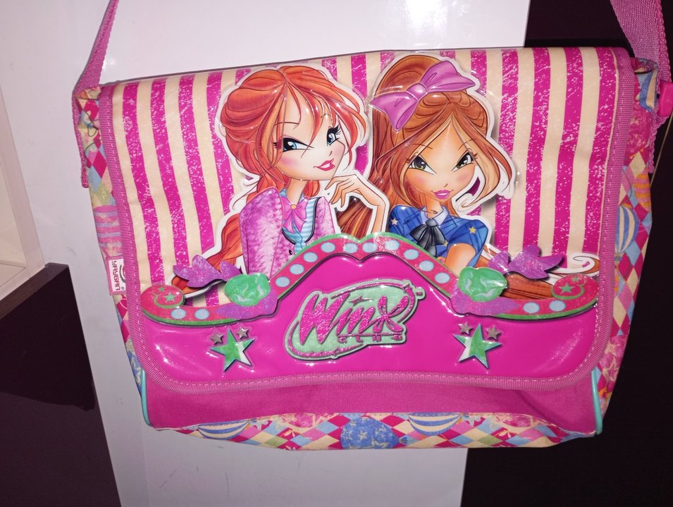 orijinal Yaygan marka Winx Okul Çantası/Postacı çantası - Görsel 2