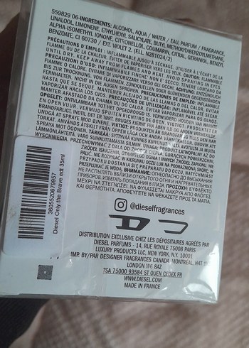 Diesel Only The Brave Erkek Parfümü 35 ml - Görsel 3