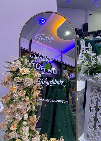 Parlak Bohem Uzun Abiye Elbise