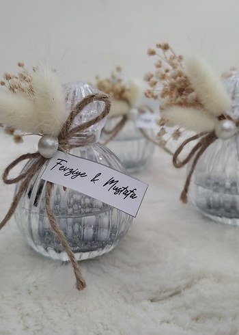 Boncuk Detaylı Vintage Beyaz Hediyelik - Görsel 3