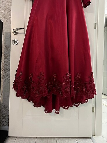 Çitlembik Bordo Abiye - Görsel 6