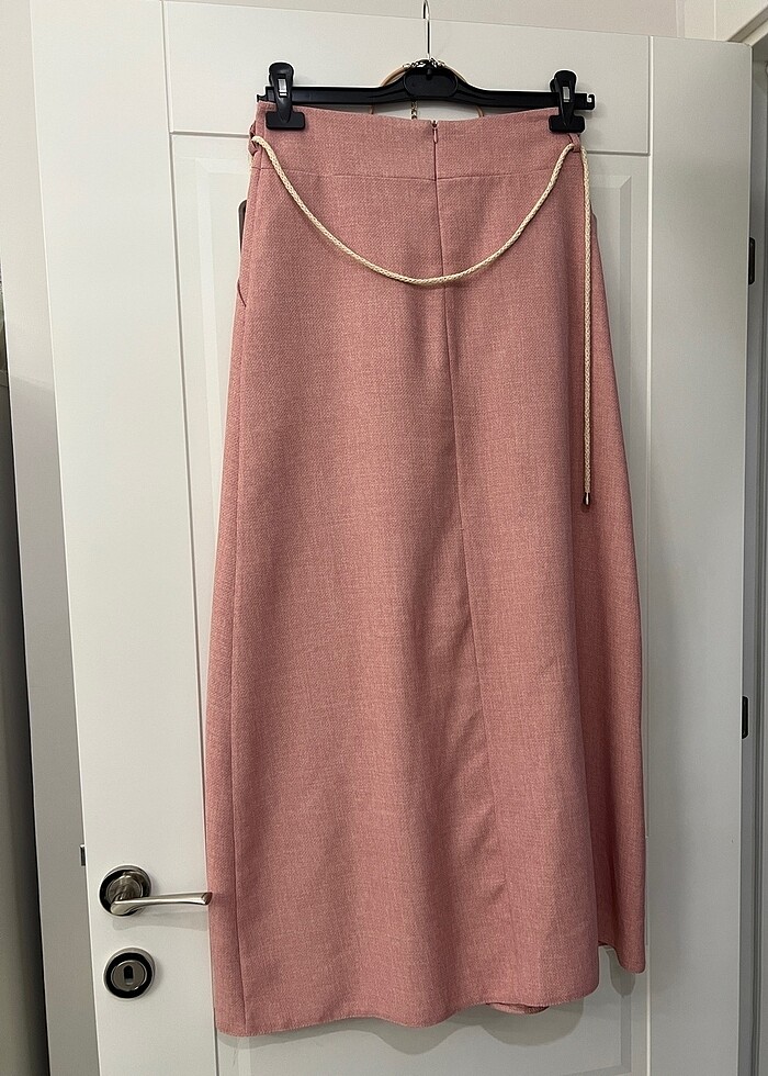 PUDRA PEMBESİ ETEK - Görsel 3