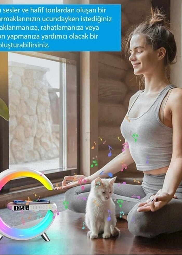 TECHMASTER AKILLI MASA LAMBASI - Görsel 3