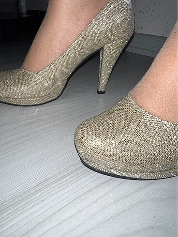 Simli GOLD ayakkabı - Görsel 3