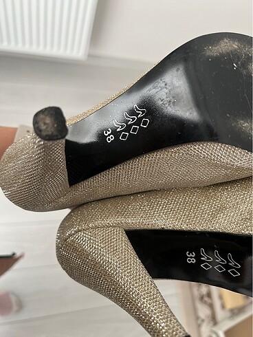 Simli GOLD ayakkabı - Görsel 5