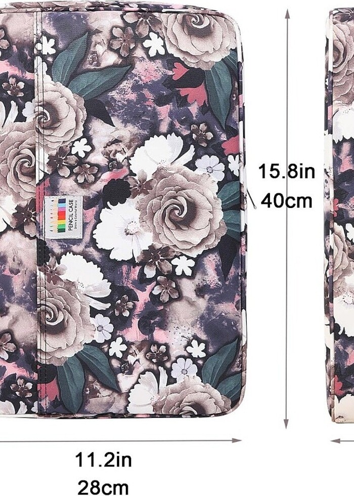 480 renkli kalem için büyük kapasiteli kalem kutusu, su geçirmez - Görsel 4