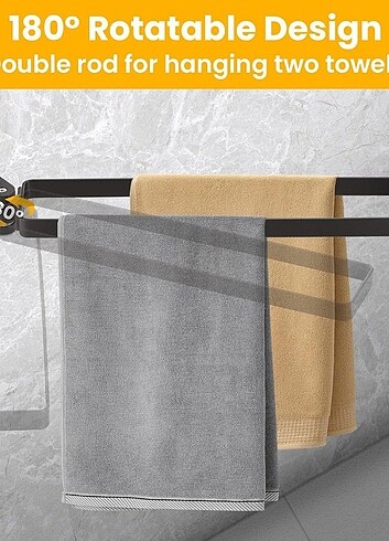 Havlu Askısı 180° Döner  - Görsel 4