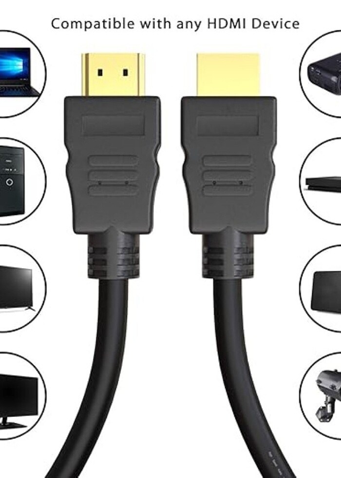 25 Metre HDMI Kablosu, Full HD 1080P  - Görsel 3