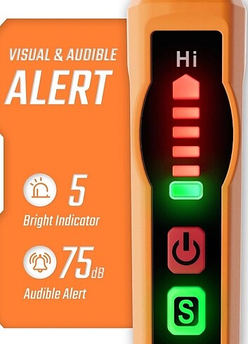 Gaz Dedektörü, Sesli ve Görsel Uyarım - Görsel 5