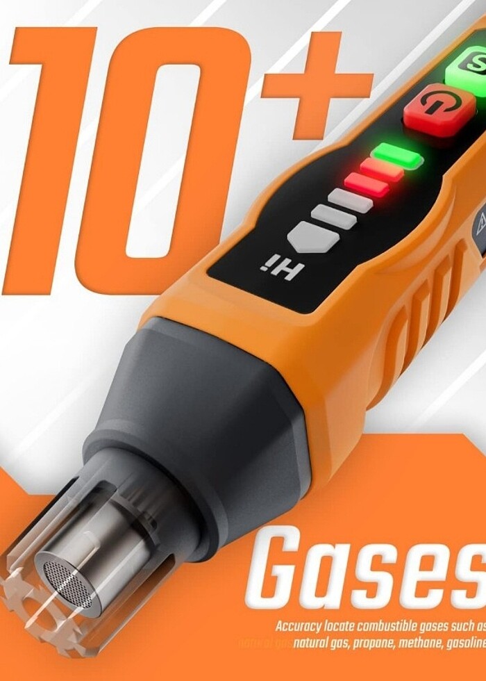 Gaz Dedektörü, Sesli ve Görsel Uyarım - Görsel 3