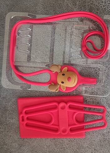 Evrensel Telefon Boyun Kayışı ve Kart Tutucu - Görsel 6