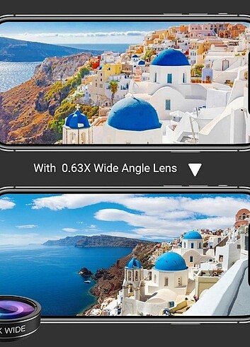 17mm ve 37mm Telefon Lens 5 parça  - Görsel 4