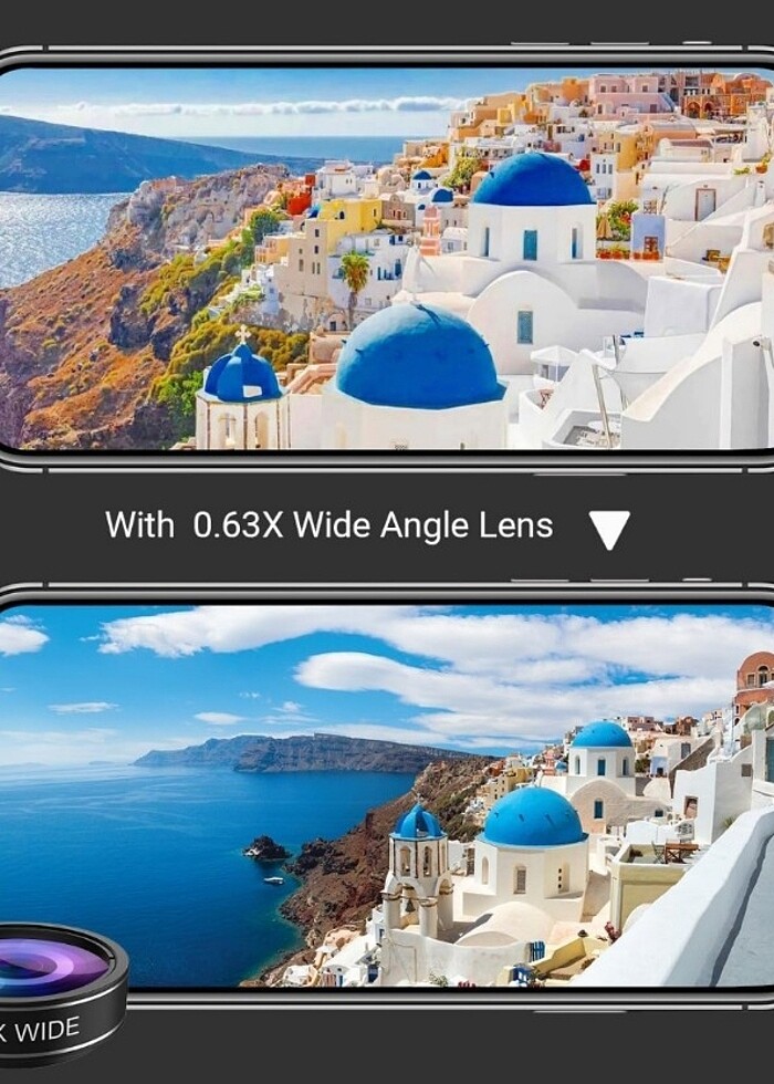 17mm ve 37mm Telefon Lens 5 parça  - Görsel 4