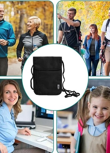 Göğüs Cüzdanı, RFID Korumalı Göğüs Çantası - Görsel 6