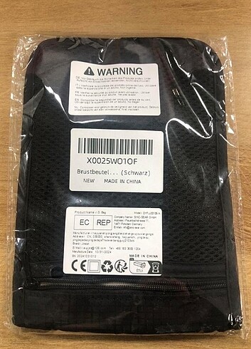 Göğüs Cüzdanı, RFID Korumalı Göğüs Çantası - Görsel 7