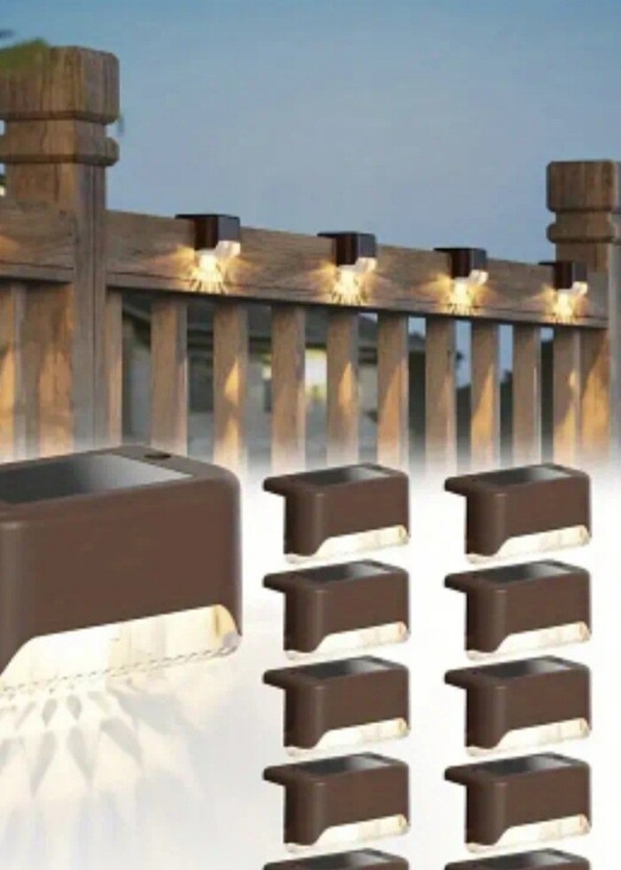 4lü Güneş Enerjili Adım Işığı  - Görsel 3