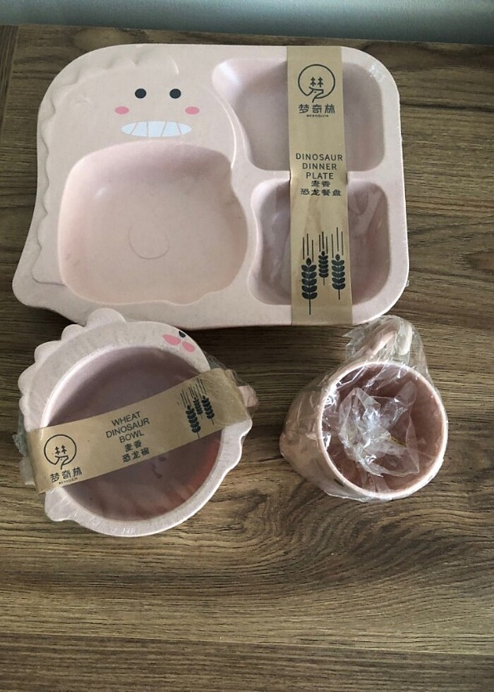 Dinazor Bebek Yemek Seti - Görsel 5