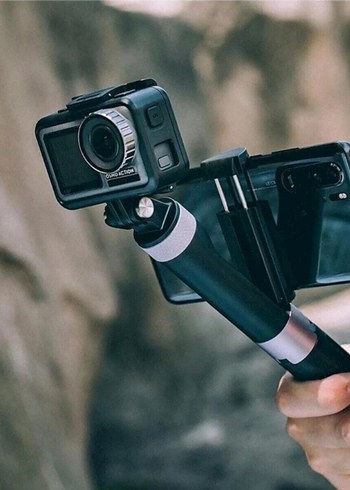 Pgytech Hand Grip & Tripod For Action Camera - Görsel 2