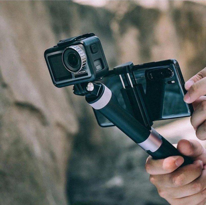 Pgytech Hand Grip & Tripod For Action Camera - Görsel 2