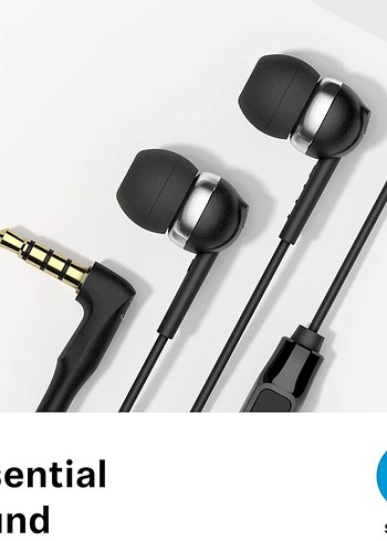 Sennheiser CX 80S Kulak İçi Kulaklık, Tek Düğmeli - Görsel 2