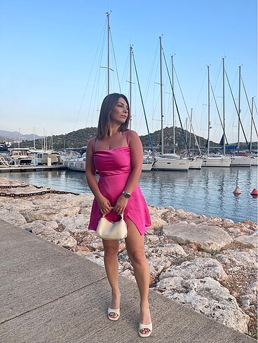 Diğer Thelatestthing saten elbise