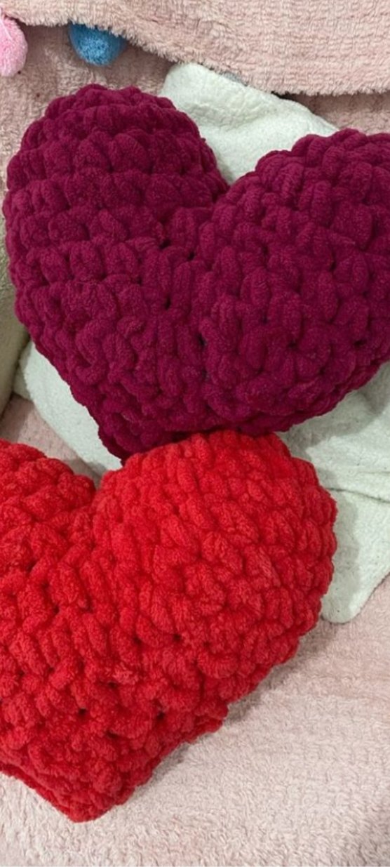 Nakışlı Örgü Çocuk Yastığı - Pastel - Görsel 3