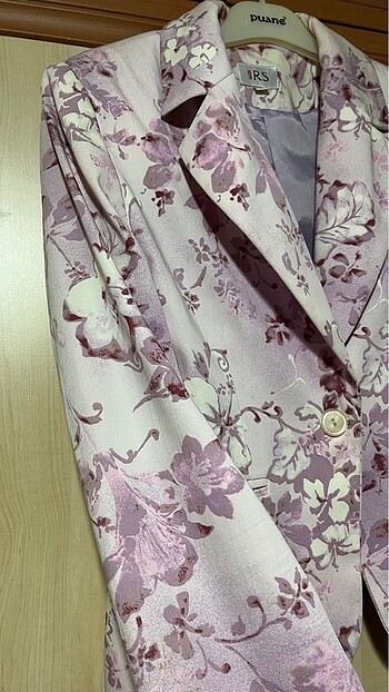 38 Beden Blazer Desenli Ceket