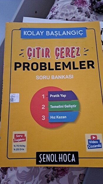 problemler kitabı şenol hoca çıtır çerez problemler