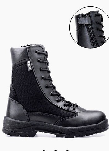 YDS ML 100 C DERİ BOT 44 NO FERMUARLI  - Görsel 3