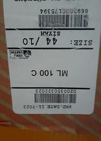 YDS ML 100 C DERİ BOT 44 NO FERMUARLI  - Görsel 5