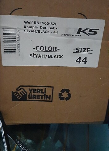 OKS DERİ ASKERİ BOT 44 NO FERMUARLI  - Görsel 6