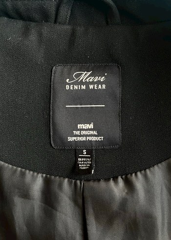 Mavi Denim Wear Siyah ceket