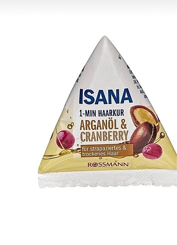 Isana Argan Yağlı Saç Bakım Maskesi 2 adet