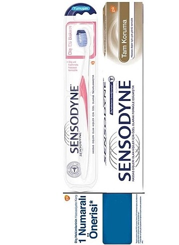 Sensodyne diş fırçası diş macunu 75ml