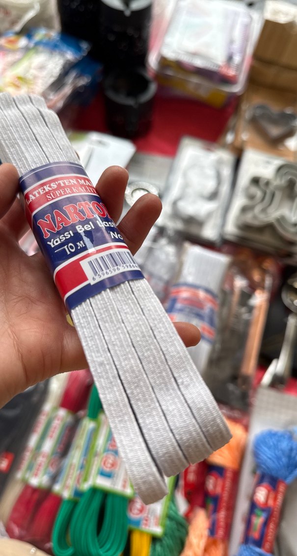 Beyaz Yassı Erkek Ayakkabı Bağcığı 10 Metre - Görsel 2