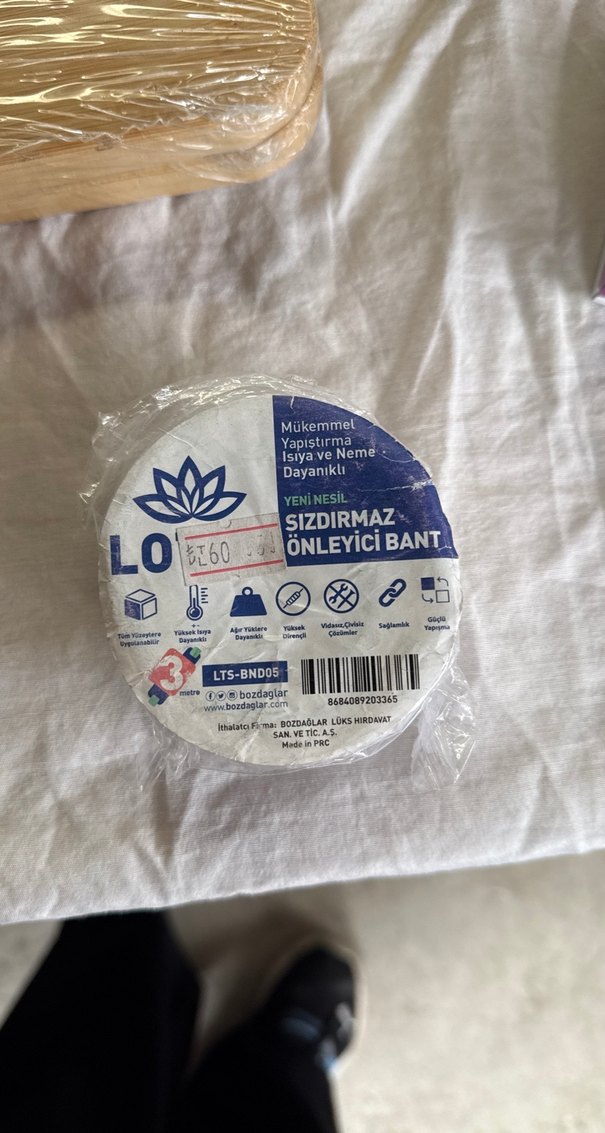 Sızdırmaz Önleyici Bant 3'lü Paket - Görsel 2