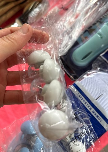 Renkli Elastik Plastik Emzik Klipsleri - Görsel 3