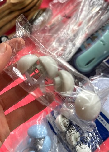 Renkli Elastik Plastik Emzik Klipsleri - Görsel 4