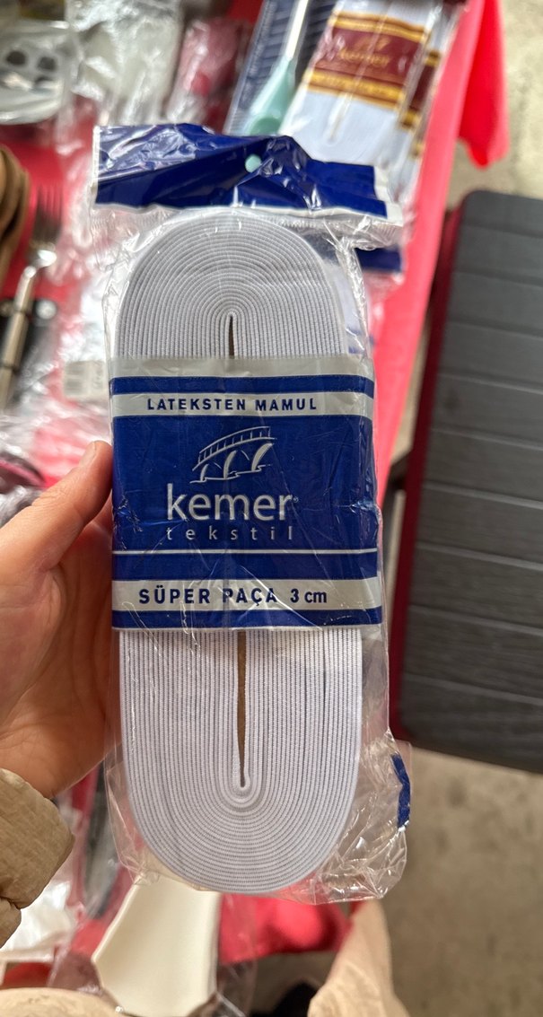 Beyaz Street Wear Ayakkabı Bağcığı 10m - Görsel 2