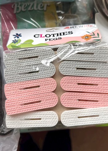 Pastel Renkli Elastik Çamaşır Mandalı - Görsel 4