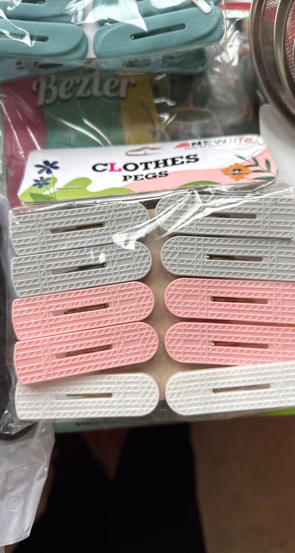 Pastel Renkli Elastik Çamaşır Mandalı - Görsel 4