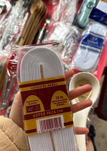 Beyaz 2 cm Süper Paça Ayakkabı Bağcığı - Görsel 2