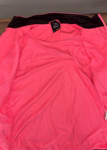 Pembe Fermuarlı Kadın Spor Ceket - Görsel 2