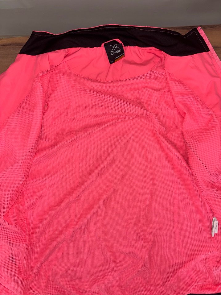 Pembe Fermuarlı Kadın Spor Ceket - Görsel 2