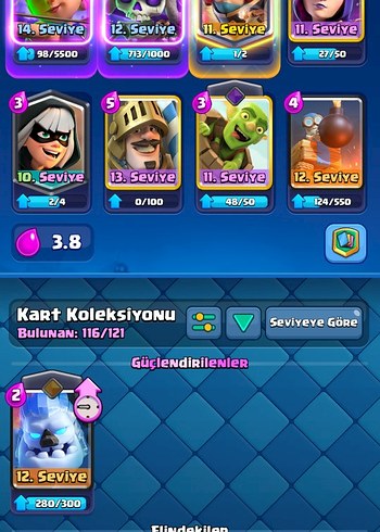Clash Royale hesap - Görsel 2