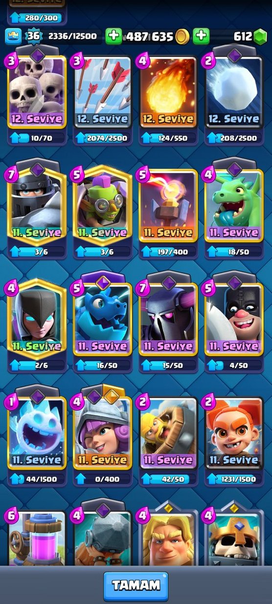 Clash Royale hesap - Görsel 3
