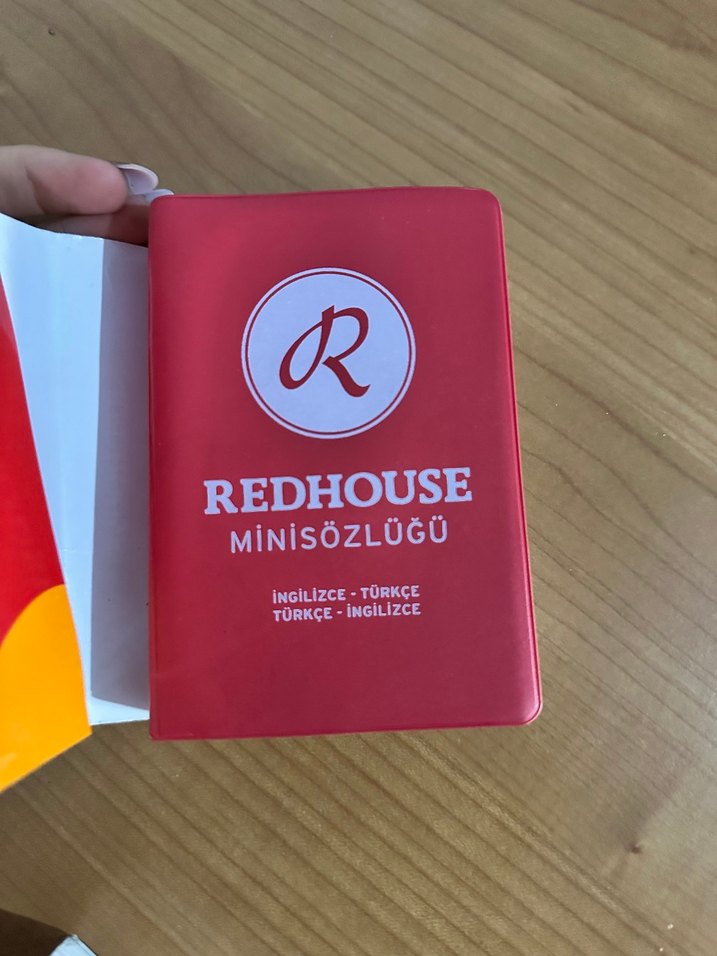 Redhouse İngilizce-Türkçe Mini Sözlük - Görsel 2